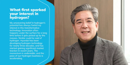 장재훈 현대자동차 사장. 수소위원회 공식 소셜미디어 캡쳐.